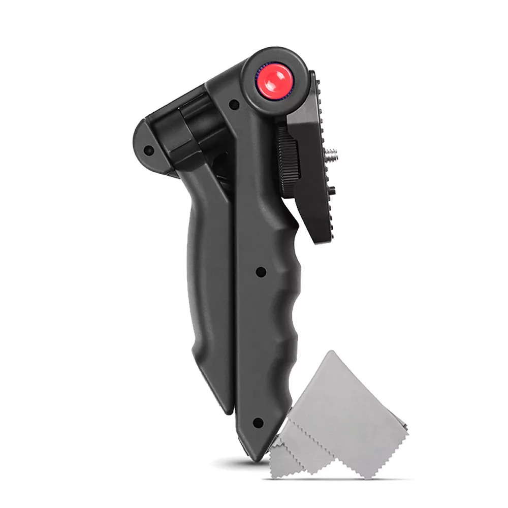 Portable Tabletop Camera Tripod with Ergonomic Hand Grip